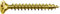 SPAX Universalschraube, 2,5 x 10 mm, 1000 Stück, Kreuzschlitz Z1, Senkkopf, Vollgewinde, 4CUT, YELLOX A2L, 1081020250105
