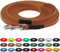 LENNIE BioThane Schleppleine, 13mm, Hunde 15-25kg, 10m lang, mit Handschlaufe, Hellbraun, genäht