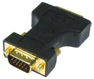 World of Data DVI (Female) to VGA (Male) Adapter - 24k Gold Plated