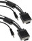 BeMatik - Super cable VGA con jack de audio de 3,5 mm macho macho de 15 m