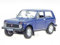 VAZ Lada Niva blau Ostalgie Modellauto in Vitrine 1:43