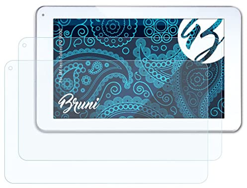 Bruni Schutzfolie kompatibel mit JAY-tech Tablet-PC 9000 Folie, glasklare Displayschutzfolie (2X)