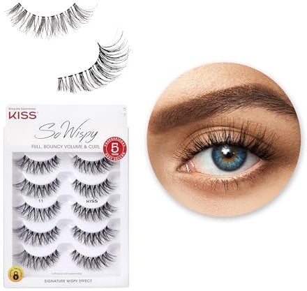 Kiss Products No. 05 Ever EZ Lashes, 10 Count