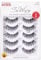 KISS Ever EZ Lashes, 10 Stück, 100% Echthaar, Braun, Falsche Wimpern