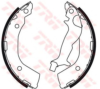 TRW GS8737 Brake Shoes Kit And Fit