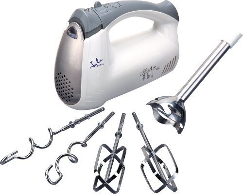 Jata BT583 Batidora-amasadora-mezcladora, 400 W, Acero Inoxidable, plástico