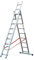 TB Davies 2.6m/8.53ft STILO 3 Section Combination Ladders, Staircase Ladder, Extension Ladder, Extended A Frame Ladder In One, Extended Length 5.94m/19.48ft