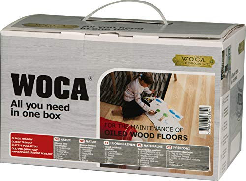 Woca Pflegebox ÖL Weiß für weiß geölte Holzböden