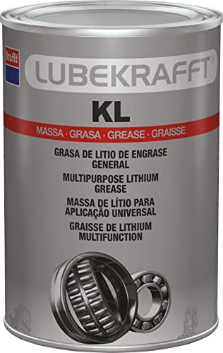 Krafft Grasa de Litio Multiusos, Grasa para Rodamientos y Herramientas con Aceite Mineral de Refino de Alto Grado y Jabón de Litio - 1 kg