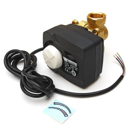 Watts Industries 10027990 3-Wege-Mischer mit Stellmotor DN20, 3/4 Zoll