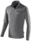 Black Crevice Herren Fleece Skirolli, grau/silber, L