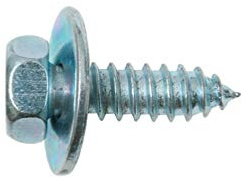 Blechschraube 6.3 mm 20 mm Sechskant DIN 7976 Stahl verzinkt 50 Stück SWG