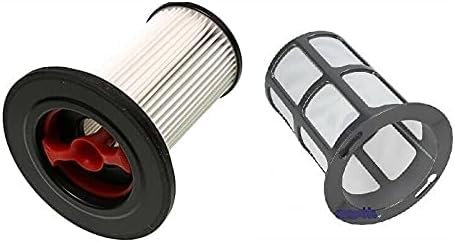 BOSCH Genuine Filter Set (Version to Fit: Bosch BCS101GB, BCS111GB & BCS122GB Cordless Vacuum Cleaners) c/w Stanley KeyTape (Image Shown)