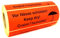 Versandaufkleber Warnetiketten Paketaufkleber Vor Nässe schützen auf Rolle, 149 x 48 mm - 500 Stk. je Rolle - Leuchtfarbe (fluoreszierend) - stark haftend. Versandetikett Bruchgefahr Hinweisetiketten
