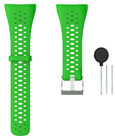 Waekethy Armband für Polar M430/M400, Verstellbare Silikon Ersatzarmband Kompatibel mit Polar M400/Polar M430