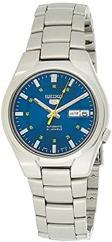 Seiko Herrenuhr Analog Automatisch mit Edelstahlarmband – SNK615K1
