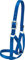 Weaver Leather Halfter für Viehtiere, Kuh, klein, Blau