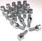 Set of 20 alloy wheel bolts M12 x 1.5 thread 26mm long, taper seat, 17mm Hex suitable for BMW 3 series