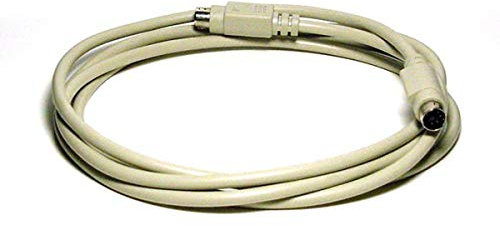 Monoprice PS/2 Keyboard/Mouse Connector Extension Cable - 1.8M (6ft), M/F, 6-Pin Mini-DIN Connection