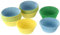 Dr. Oetker Papierbackform Set 150 Stück Ø5 cm in gelb-grün-blau, Textil, bunt, 5 cm