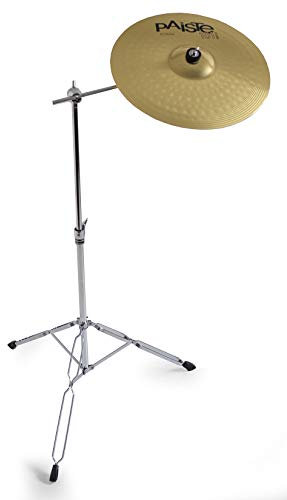 PAISTE 101 - Platillo Crash (latón, 30,6 cm, incluye soporte para platillos de jirafa)