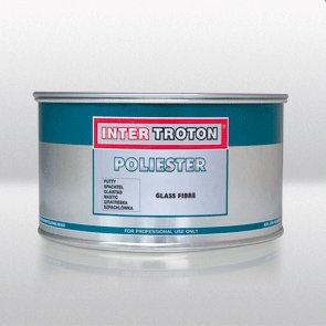 Mastic avec fibre de verre 400 g avec durcisseur Inter troton