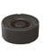 WACA 1810 Windaschenbecher Kunststoffaschenbecher stapelbar und glutfest, Farbe:schwarz, Größe:Dm 125 mm / 50 mm h