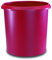 Läufer 26504 Papierkorb Allrounder 18 Liter, rot, rund, Mülleimer mit Griff, stabiler Kunststoff, Abfalleimer, auswaschbar