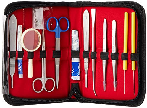 Dr. James 1008 hochwertiges Sezier-Kit für Studenten, Edelstahl (14 Stück)