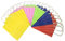 folia 22409 - Papiertüten aus Kraftpapier, Geschenktüten, 20 Stück, 24 x 12 x 31 cm, farbig sortiert - zum Basteln, Verzieren und Verschenken