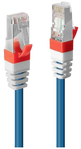 LINDY 45380 15m Cat.6A S/FTP LSZH Netzwerkkabel, blau