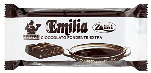 Zaini Emilia Cioccolato Fondente Extra, 200g