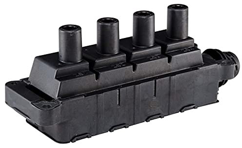 HELLA 5DA 193 175-641 Zündspule - 12V - 6-polig - Blockzündspule - geschraubt