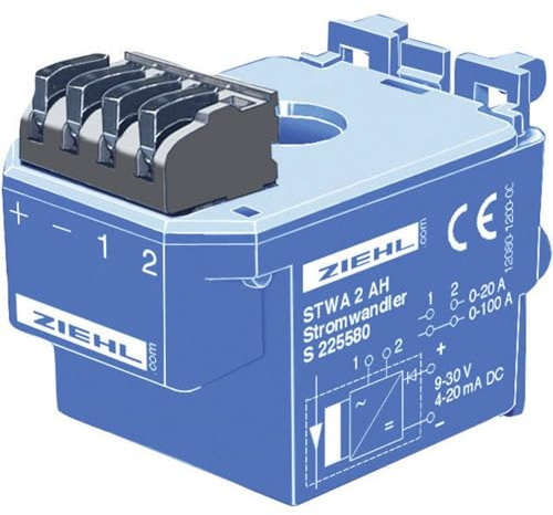 Ziehl STWA Stromwandler 1 AH 0 bis 15 A, 1 Stück