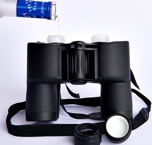 Binocktails Überarbeitete Fernglasflasche – fasst über 500 ml Alkohol – 2 separate Kammern – nehmen Sie 2 verschiedene Liköre – perfekt für das Match!