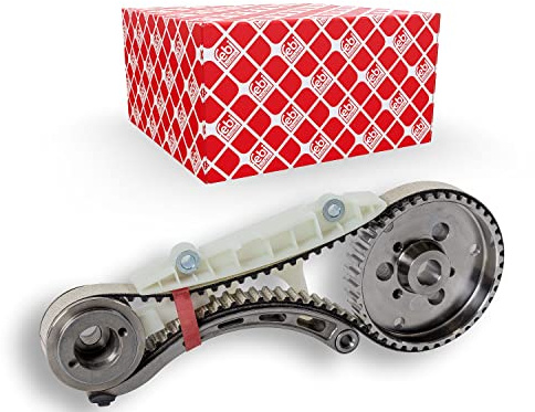 febi bilstein 46282 Zahnriemensatz für Einspritzpumpe, 1 Stück | Kompatibel mit: FORD C-MAX, FOCUS II, FOCUS II Stufenheck, FOCUS II Turnier, GALAXY II, MONDEO IV, MONDEO IV Stufenheck