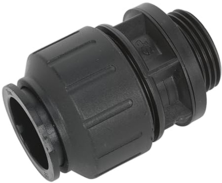 Sealey CAS28SA 28mm Straight Adaptor 1BSP - Pack of 2