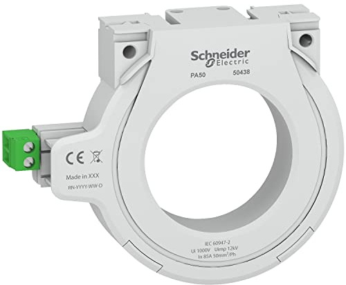 Schneider Electric 50438 Closed Toroid Pa50 Dia. 50mm, White