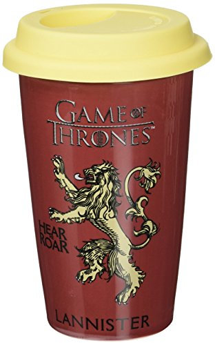 Pyramid International Game of Thrones (House Lannister) Official Boxed Ceramic Coffee/Tea Mug, Multi-Colour, 12 oz/340 ml,MGT22869