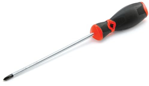 Performance Tool W30962 Black & Red Phillips Screwdriver, #1 x 6-Inch