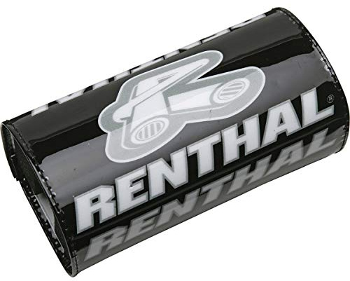 Renthal Fat Bar Pad, Nero/Bianco