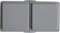 UNITEC 45465L Steckdose 2-Fach Aufputz lose Aquarius FR, grau