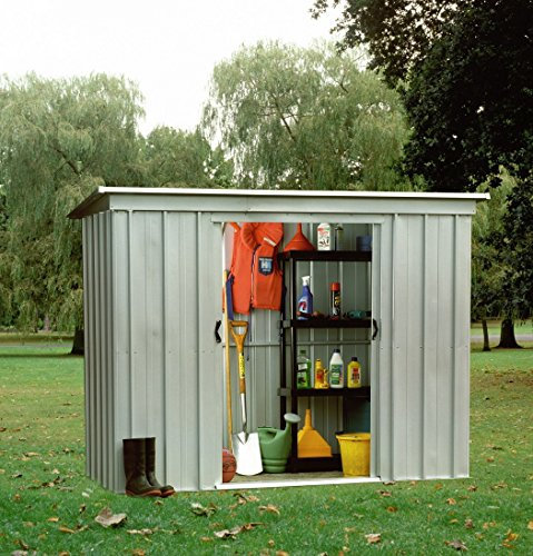 Yardmaster PZ Pent 6x4 Metal Garden Sheds