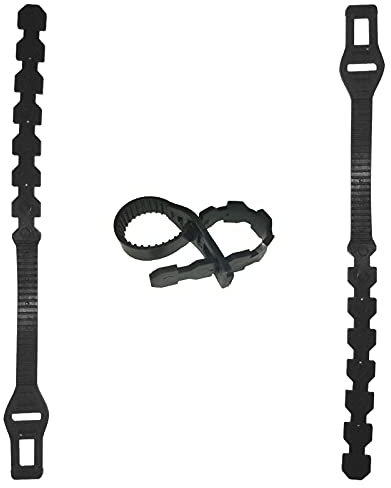 Elixir Gardens ® 18 (45CM) SUPER SOFT RUBBER TREE/PLANT TIES x 100