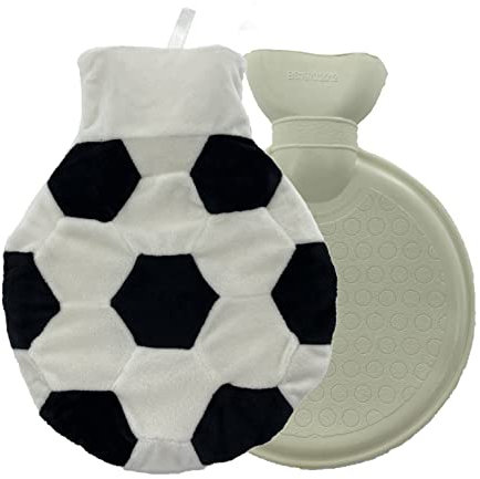 Thingimijigs Football Design 1Lt Hot Water Bottle & Cover