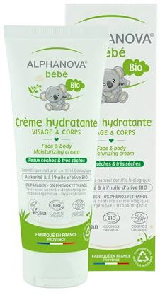 ALPHANOVA SANTE - Crème hydratante visage & corps BEBE Bio - 75 ml