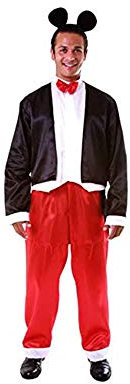 Dress Up America Adult Funny Mr Mouse Costume