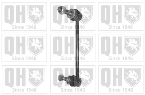 Quinton Hazell Stabiliser Link - QLS3597S - Single Bar Fits Front Axle Right - Original Equipment OEM Quality Direct Fit Replacement - Length: 214mm - Finish: Powder-Coated