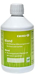 Emiko Blond Original EM Effektive Mikroorganismen 500ml, helles EM-Allroundprodukt