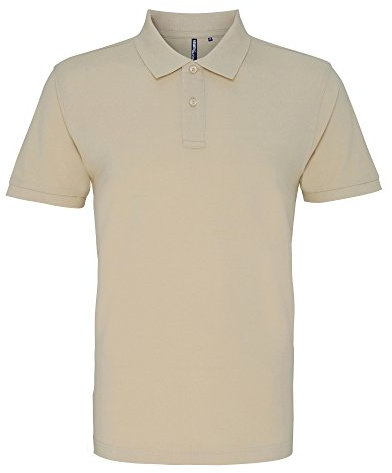 Asquith & Fox Men's Polo Shirt, Off-White (Natural 000), Medium (Size:Medium)